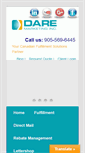 Mobile Screenshot of daremarketing.com